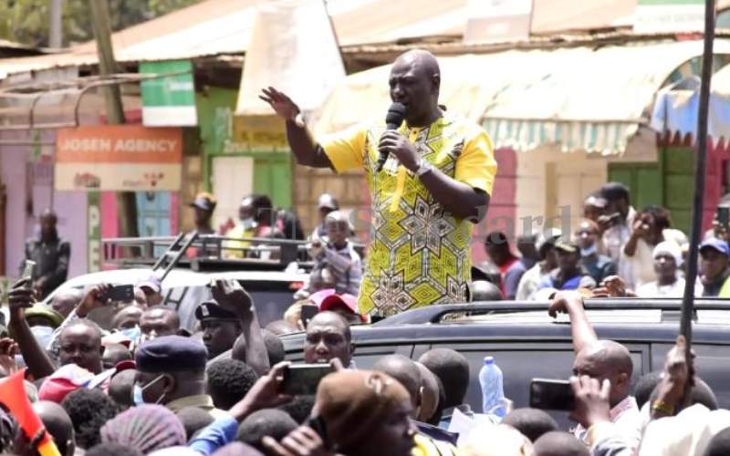 Ruto tells politicians to watch their tongue, not cause hatred