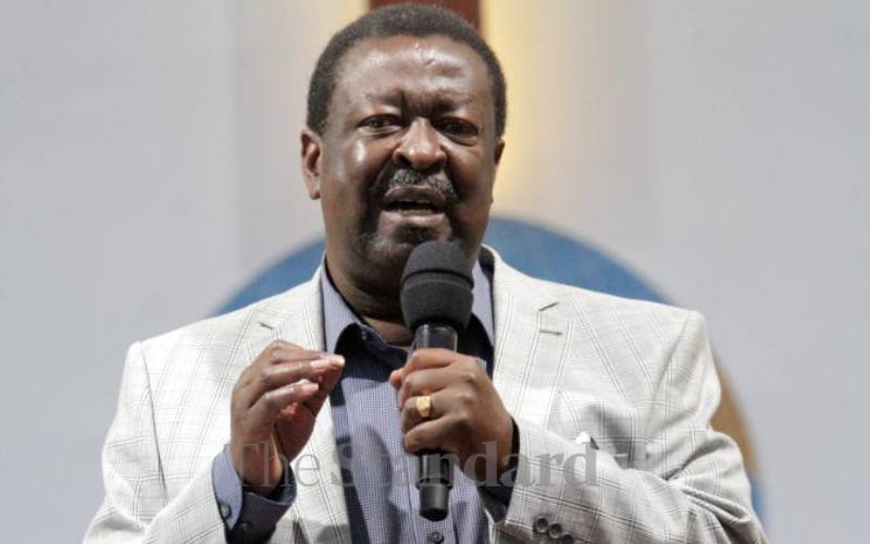 Stay out of succession race, Mudavadi cautions security forces 