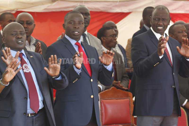 Raila not genuine in unity call: Ruto