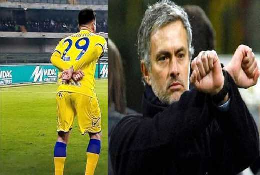 Chievo defender punished for using ‘Mourinho gesture’ in Juventus loss