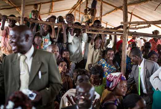 Hope as DRC refugees flood the country