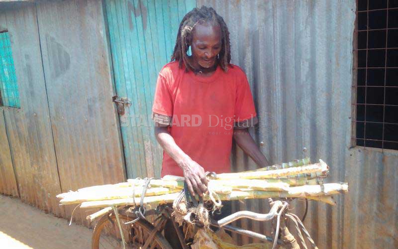 I was so rich, I could have owned Ruaka - sugarcane seller