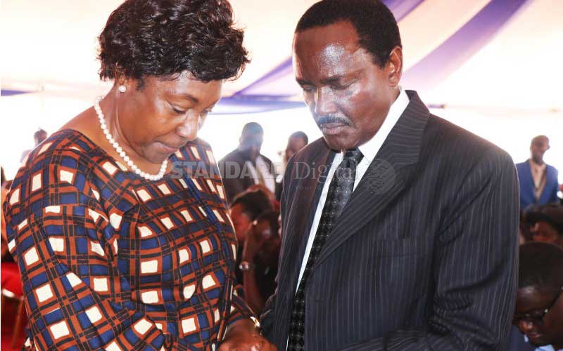 Kalonzo refuses to be drawn into Kitui troubles