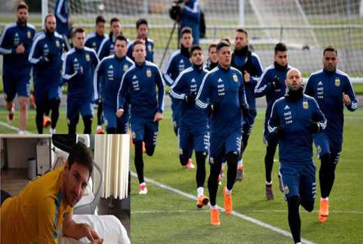 Messi out of Spain clash after skipping Saturday training with Argentina squad