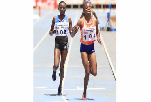 Ndiwa and Chebet lead race for gold: Kenyan women will be keen to dominate the podium like they did in 2014