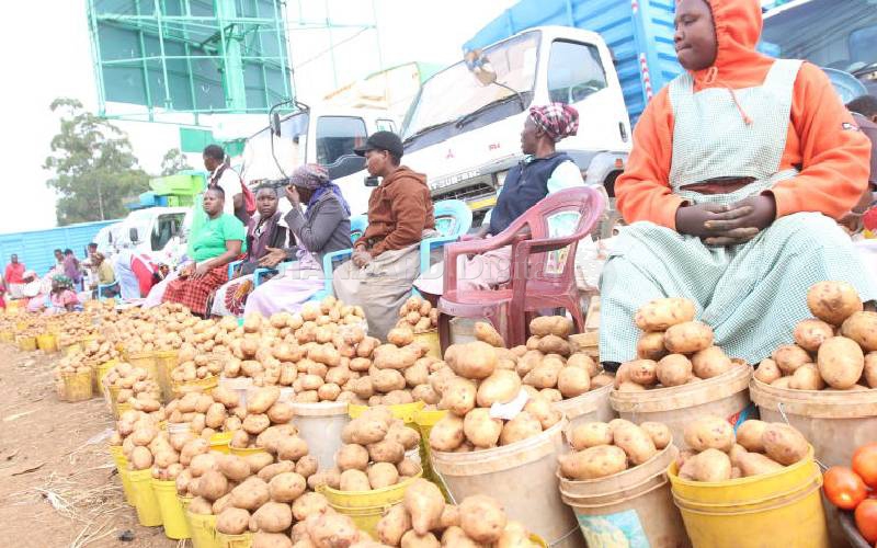 Prices of potato rise amid shortage in Nakuru