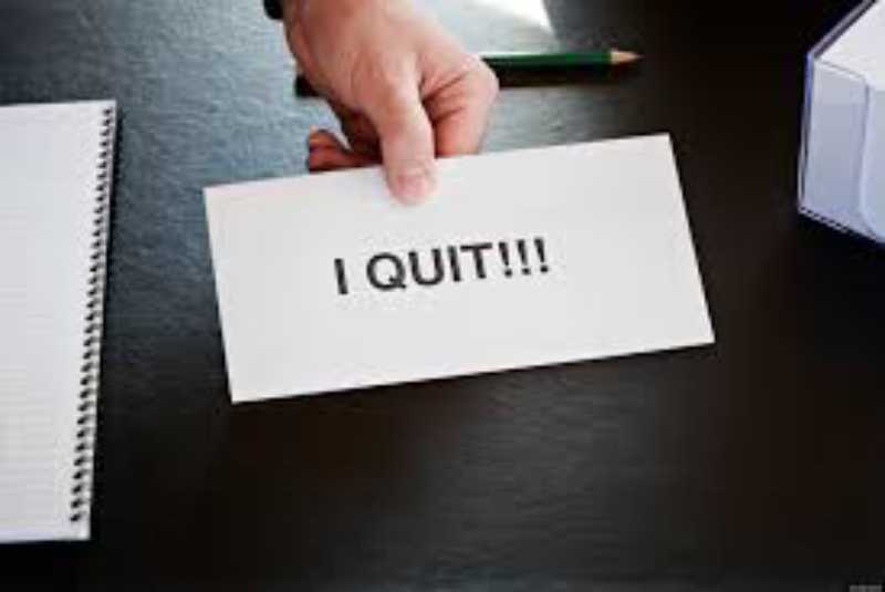 Quitting isn't a bad idea after all