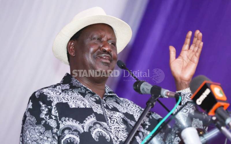 Raila: Handshake was a development strategy