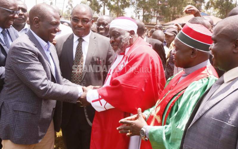 Ruto vows to teach Raila a lesson in Kibra