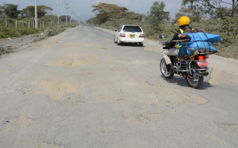 Shame of Kenya’s ‘richest’ road paved with potholes