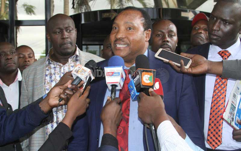 Six finance staff quit in fallout with Waititu