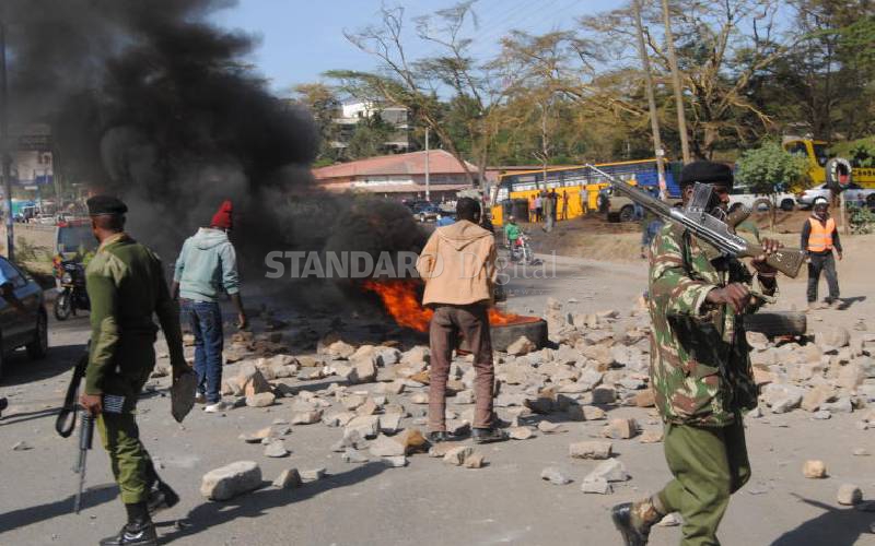 Town calm after protest by Narok matatu operators