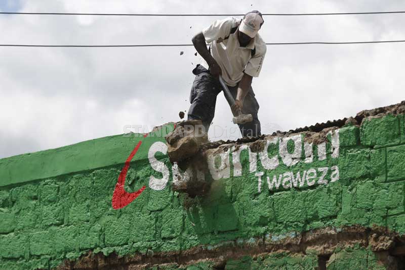 Unease over looming demolition of structures