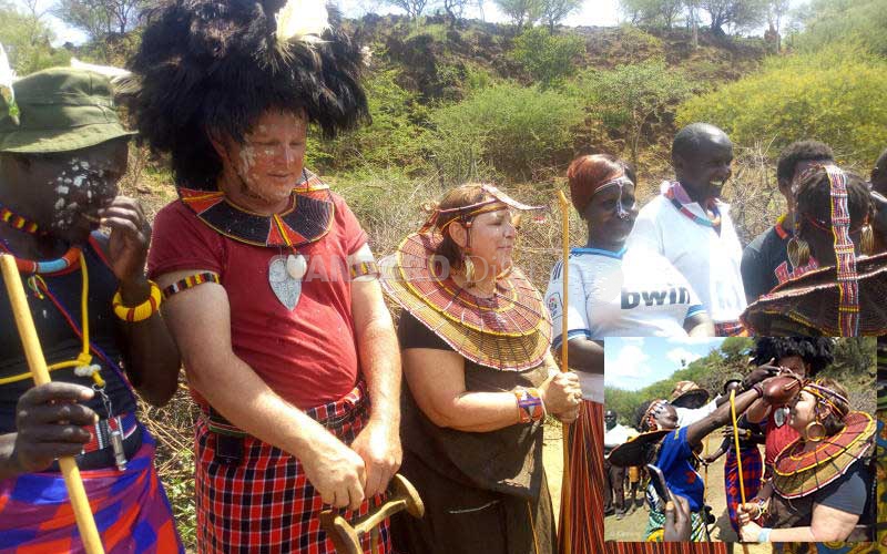 US missionaries tie the knot in a colourful Pokot wedding