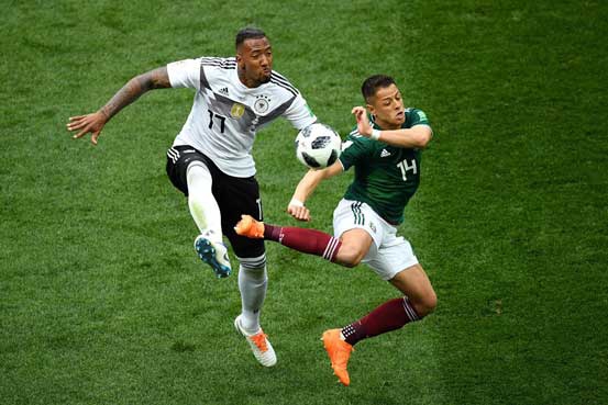 Group F: World Cup holders Germany crash to Mexico defeat