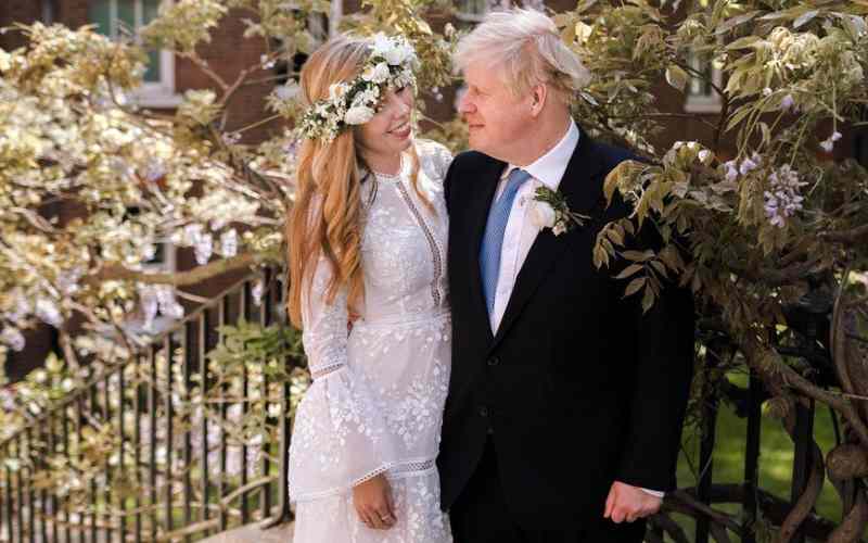 UK PM Borris Johnson marries for the third time