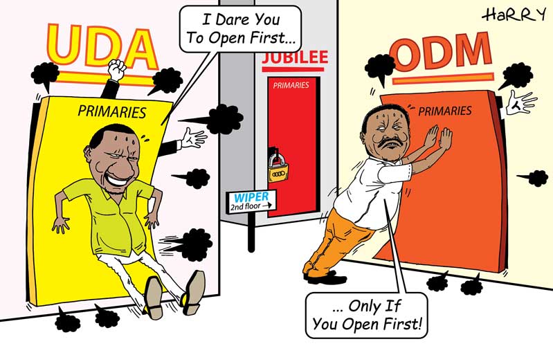 Who will open first? 