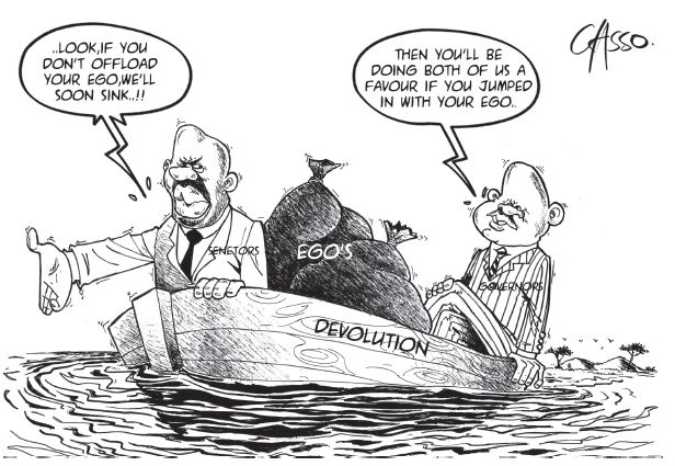 Editorial Cartoon  - The Standard