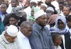 A section of Muslims celebrate Idd-Ul Fitr