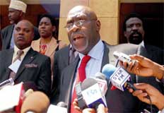 Nyachae cheated death in the Westgate Mall terror attack