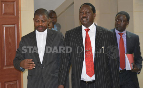 Raila in court as CORD wages battle to reverse new security laws