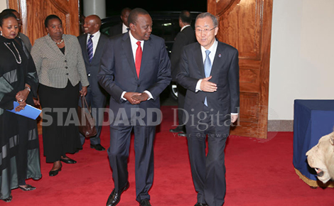Uhuru in key talks with UN, World Bank chiefs