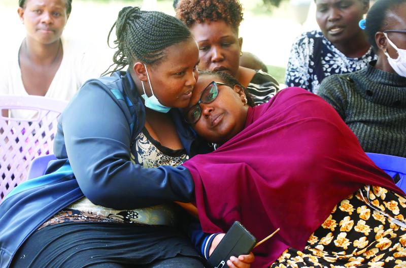  Pain as families identify bodies of abducted kin