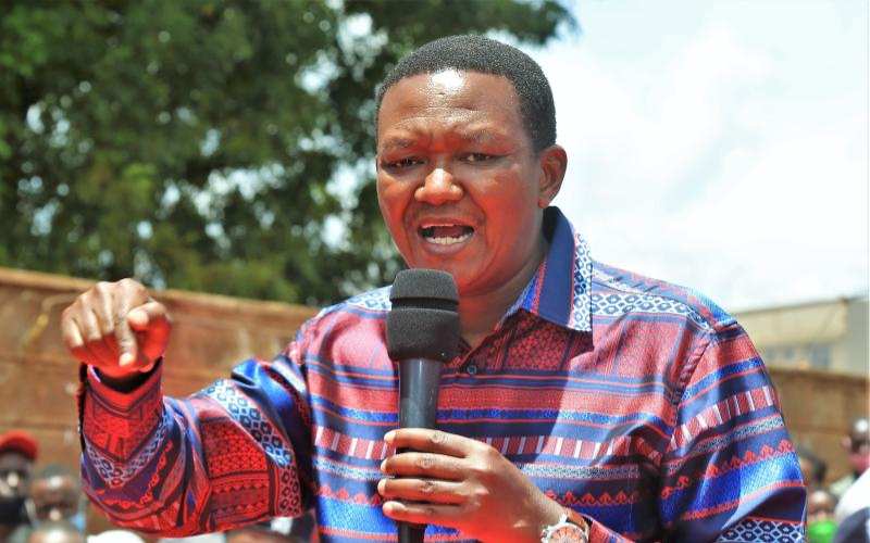 Alfred Mutua: Uhuru should tell us who the thieves are, what they have stolen