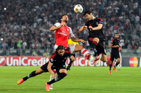 Arsenal FC 2-1 Steaua Bucuresti, UEFA Champions Legue