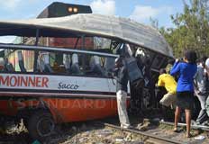 Bus driver in Nairobi train crash charged