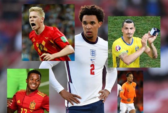 Big players missing Euro 2020 with injuries