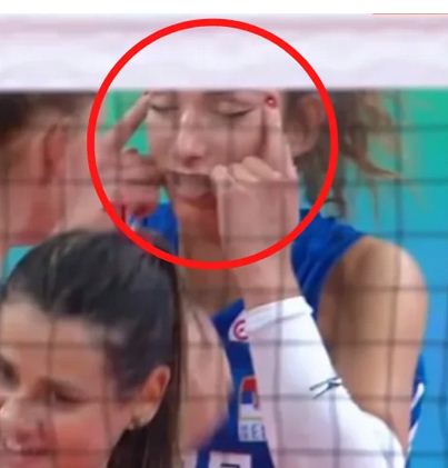 Serbian volleyball player banned after racist gesture : The standard Sports