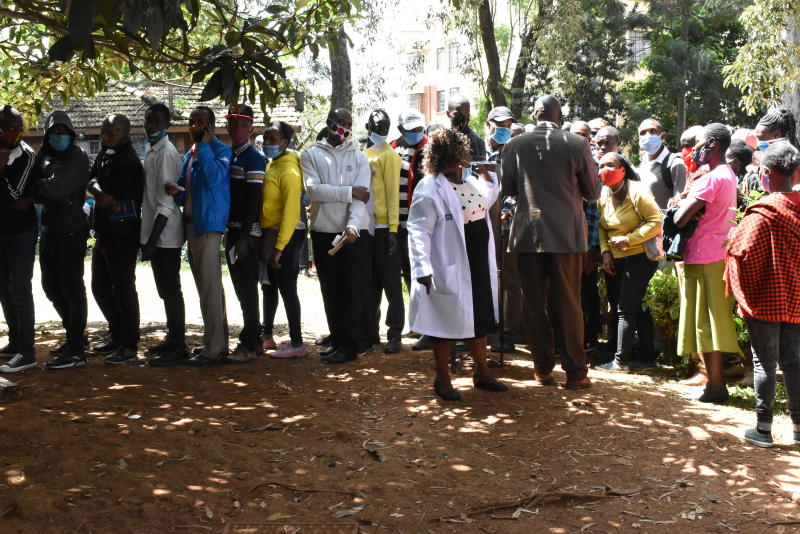 Food handlers Covid-19 testing