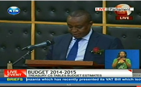 Rotich lays out ambitious budget  