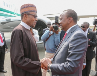 President Buhari’s maiden visit to Kenya