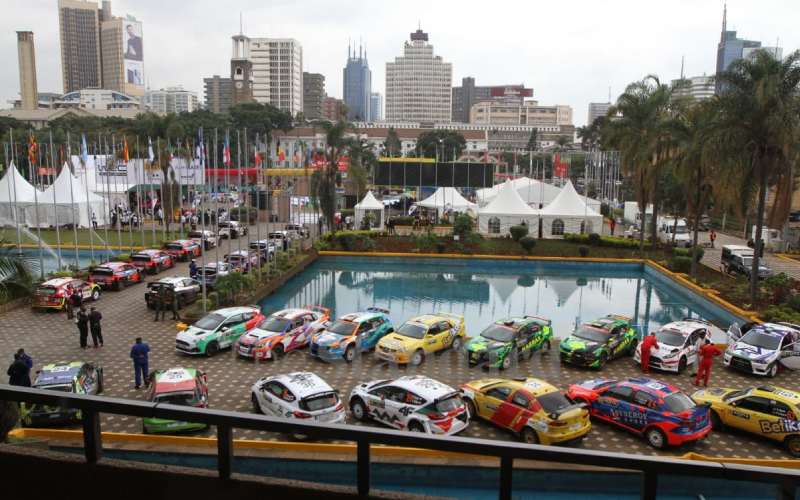 …the action proceeded to Kasarani for the...