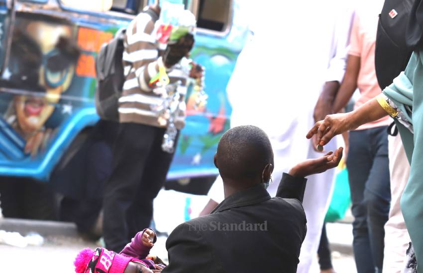 Busted: Nairobi's fake beggar 