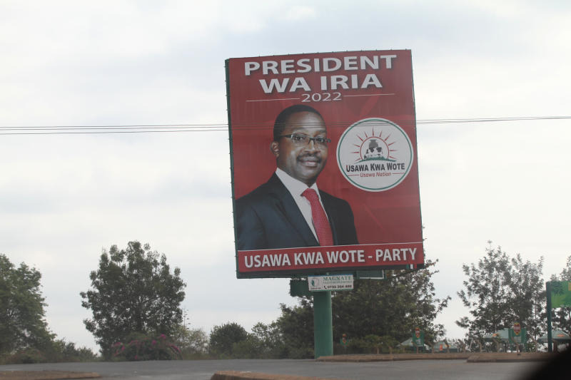 Central leaders spend millions on billboards to attract voters