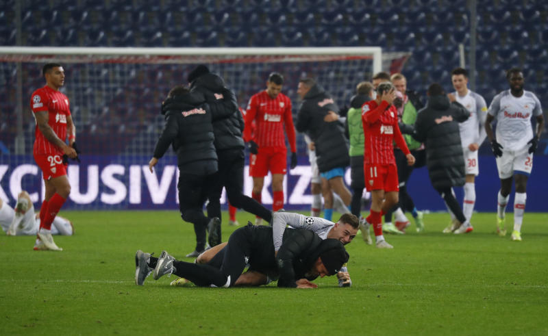 Champions League: Okafor strike sees Salzburg to historic win over Sevilla