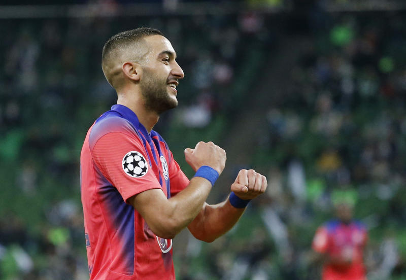 Chelsea score FOUR goals in Champions League demolition