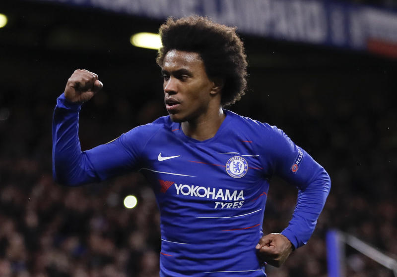 Chelsea's Willian ‘agrees Tottenham transfer' to reunite with Jose Mourinho