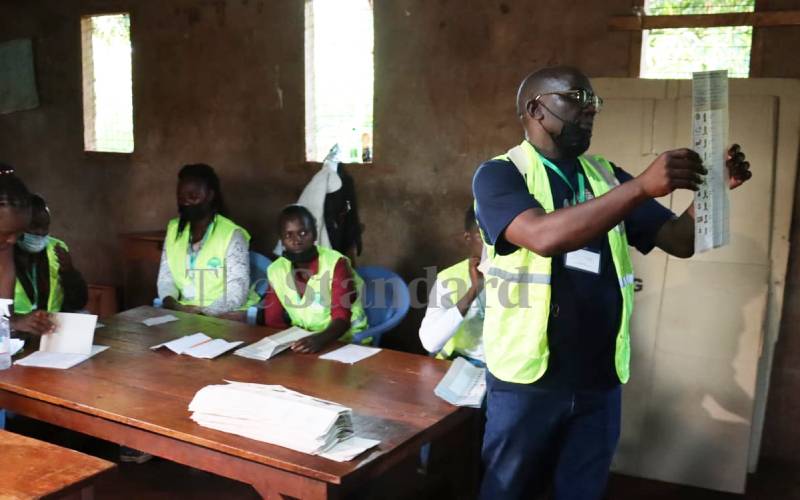 Counting of votes underway in Meru ward by-election