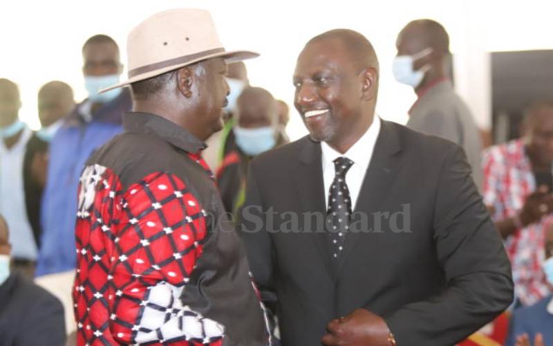 DP Ruto still a political lightweight compared to me – Raila Odinga