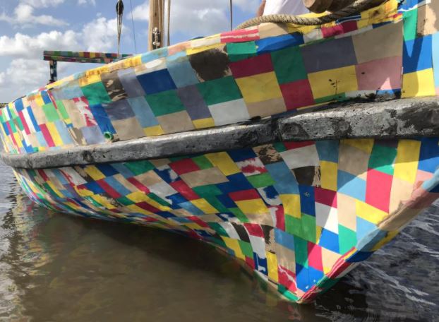 Recycled plastic boat to sail across Lake Victoria
