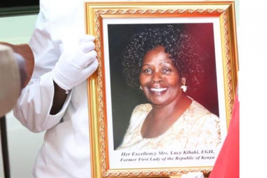 Ex-first lady Lucy Kibaki's death cast pall over nation