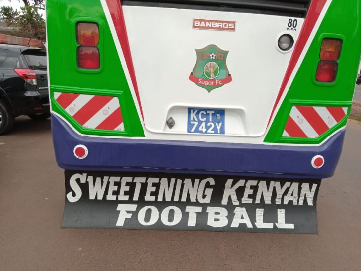 President Uhuru gives Nzoia Sugar FC new team bus, donates Sh2 million ...