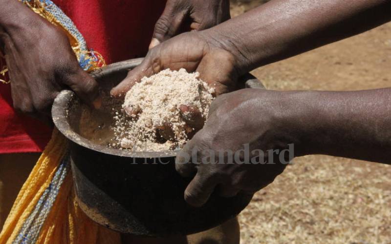 in Rongai, desperate farmers resorted to...