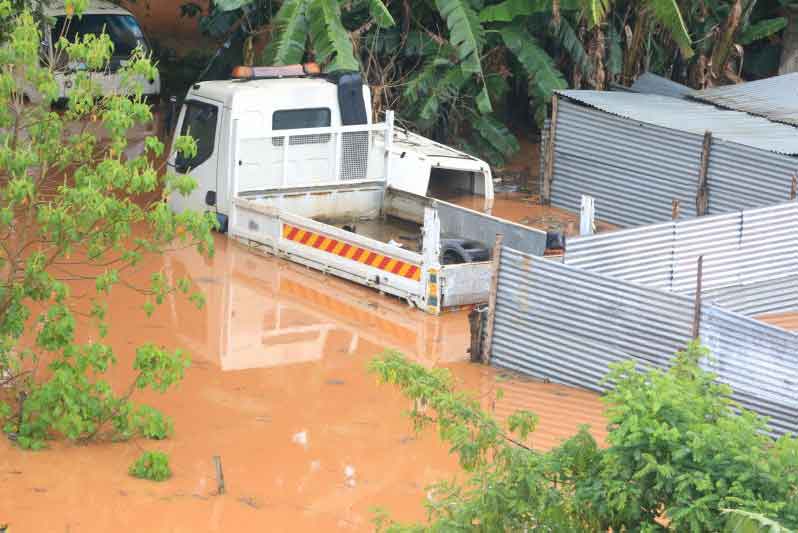 Flooded Kinoo residents call out for help