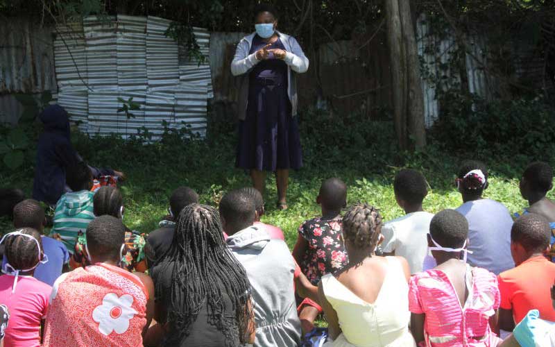 Girls avoiding cut seek refuge at rescue centre