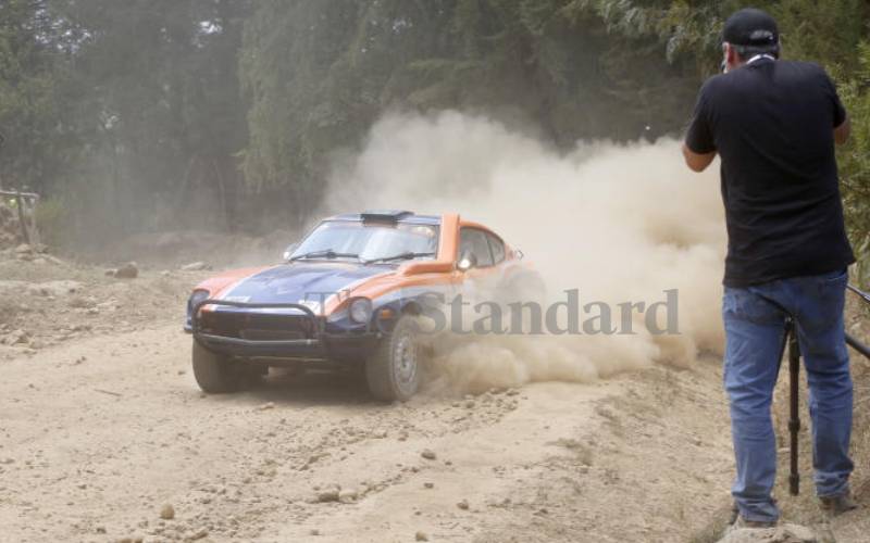 Spectator section in Sacho, Baringo County. 